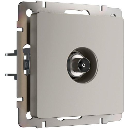 Розетка Werkel W1283004/ ТВ-розетка оконечная (дымчатый)