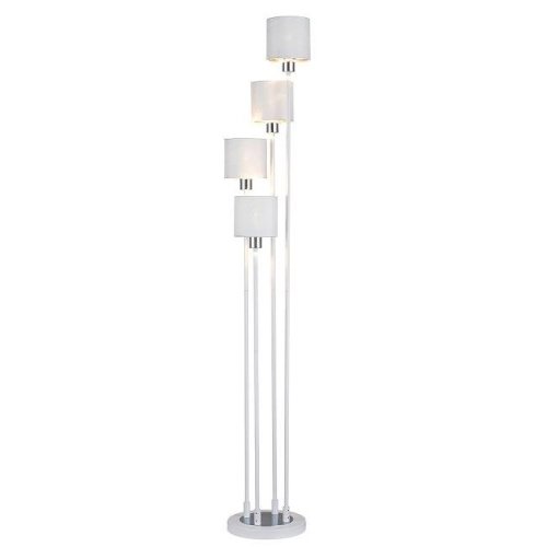 1109/4 White/Silver Торшер Escada Denver 1109/4 White/Silver