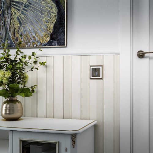 Накладка на механизм Werkel W1129112/ Набор клавиш для выключателя двухклавишного с подсветкой (бронзовый)