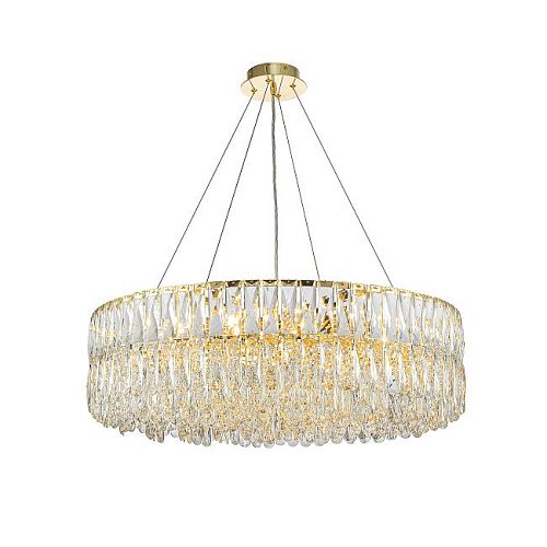 Подвесная люстра Indigo Vortice V000598 12050/18P Gold