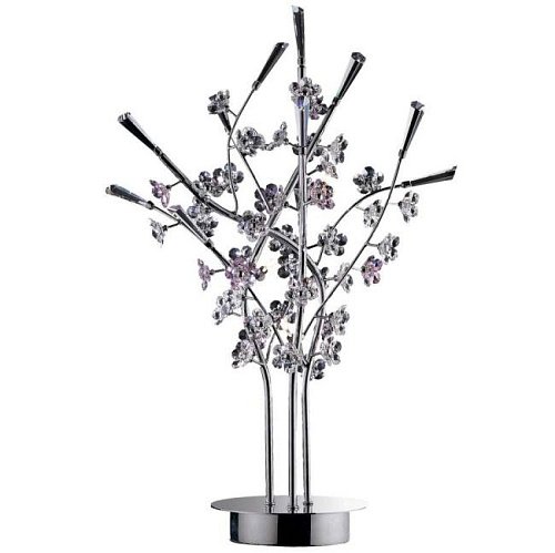 1802/3T Настольная лампа с цветочками Sakura 1802/3T Odeon Light