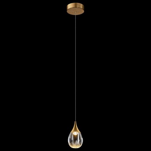 MD24001004-1A gold/clear Светильник подвесной Delight Collection Stilla MD24001004-1A gold/clear