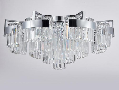 Потолочная хрустальная люстра Newport 4350 4356+6/PL chrome
