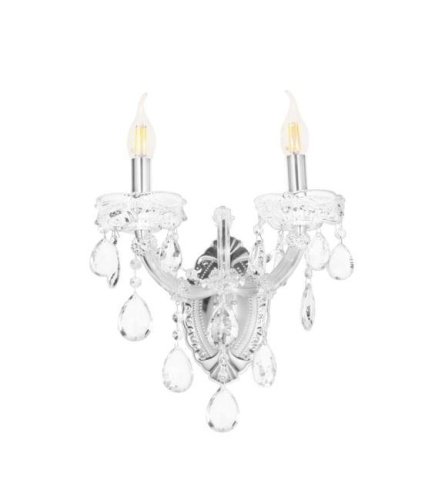 Настенное бра Lumina Deco Eliza LDW 7029-2 CHR