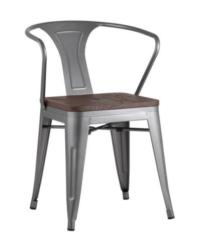 Обеденный стул Stool Group Tolix Arm Wood УТ000001861