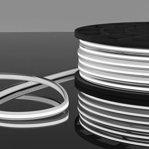 Лента светодиодная 220V 9,3W 288Led COB IP65 6500 холодный белый, 50 м комплект (95001/02) LED лента Elektrostandard Лента светодиодная 220V 9,3W 288Led COB IP65 6500 холодный белый, 50 м комплект (95001/02)