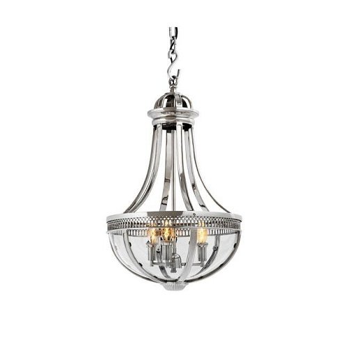 KM0287P-4 nickel Подвесная люстра Delight Collection Capitol KM0287P-4 nickel