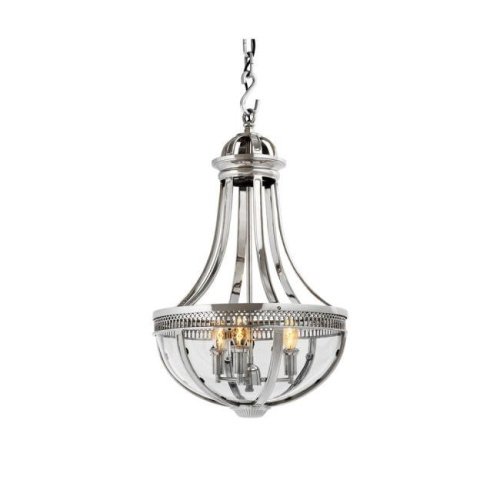 KM0287P-4 nickel Подвесная люстра Delight Collection Capitol KM0287P-4 nickel