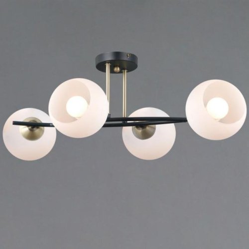 Потолочная люстра ILLUMICO IL0798-4CSQ-25 BK AB TRENTO