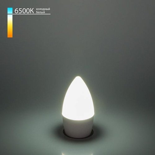 Свеча CD LED 6W 6500K E27 (BLE2738) Светодиодная лампа Elektrostandard Свеча СD LED 6W 6500K E27 (BLE2738)