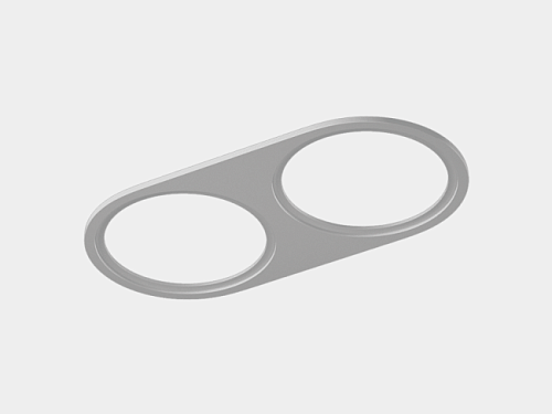Рамка двойная для серии COMBO 4, SWG PRO 00-00004192