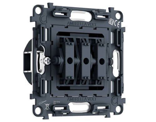 PR133 PR133 Механизм 3-клавишного выключателя 10A-250V QUANT PRO