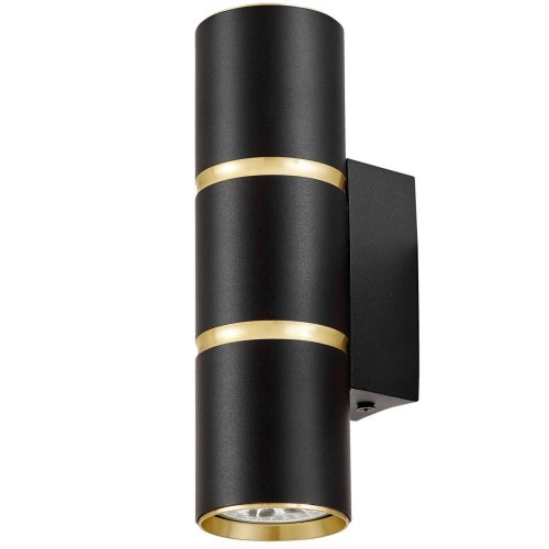 Настенный светильник Lumina Deco Asti TS TK40-W2 BK+GD