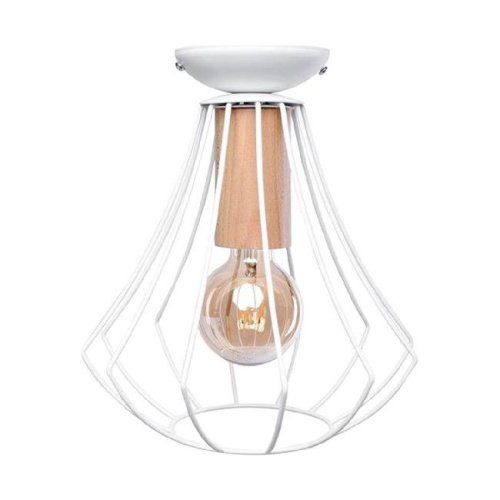 Светильник потолочный IMEX MD.9053 MD.9053-1-S-WH+WOOD