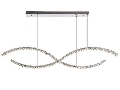 8242N/160 chrome Светильник подвесной Newport Crystal 8242N/160 chrome