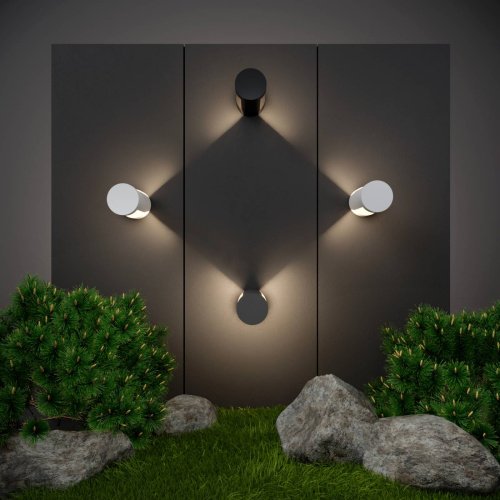 Уличный настенный светильник Elektrostandard Nimbus 1540 TECHNO LED Nimbus Чёрный