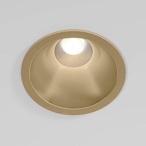 25071/LED 15W 4000K латунь Встраиваемый светильник Elektrostandard Forte 25071/LED 15W 4000K латунь