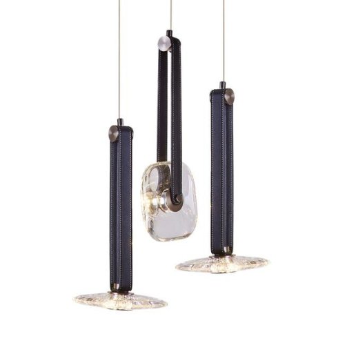 Светильник подвесной Delight Collection OD2553 OD2553-3 black/clear