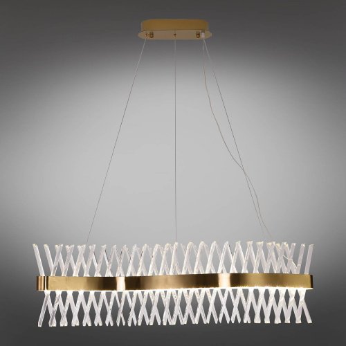 Подвесная хрустальная люстра Strasatti Omnilux OML-99903-44