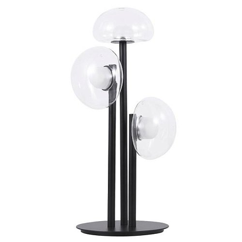 Настольная лампа Crystal Lux Bosque BOSQUE LG3 BLACK/TRANSPARENT