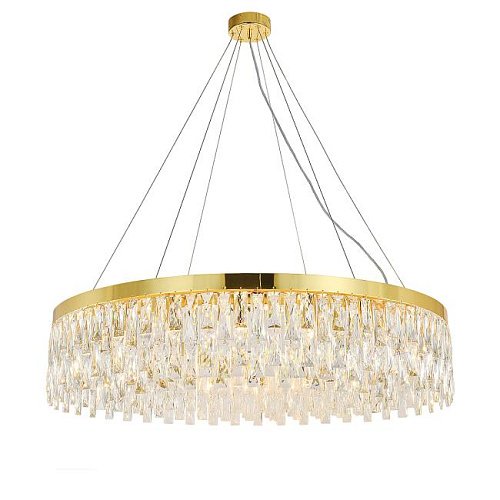 Подвесная люстра Indigo Anna V000496 12029/18P Gold