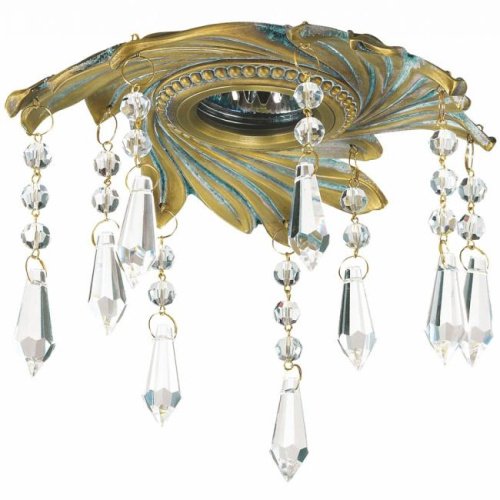 Встраиваемый светильник с узорами Grape 369969 Novotech