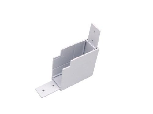 505136-ALU Соединитель PRO L-образный вертикальный Teta Lightstar 505136-ALU