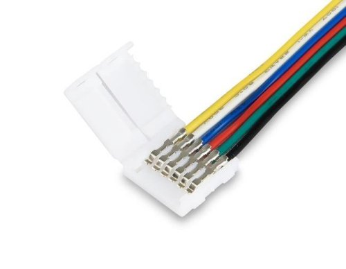 Соединитель гибкий односторонний 5050 12/24V (6 конт.) (5шт) Ambrella LED Strip GS7351