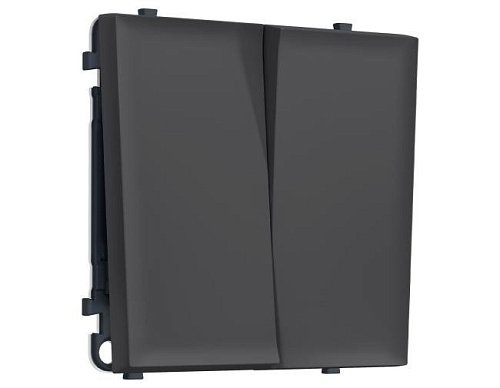 MS903010 MS903010 Комплект механизма 2-кл выключателя SIGMA Графит Мягкое касание 10A-250V QUANT PRO (SP9030, PR115)