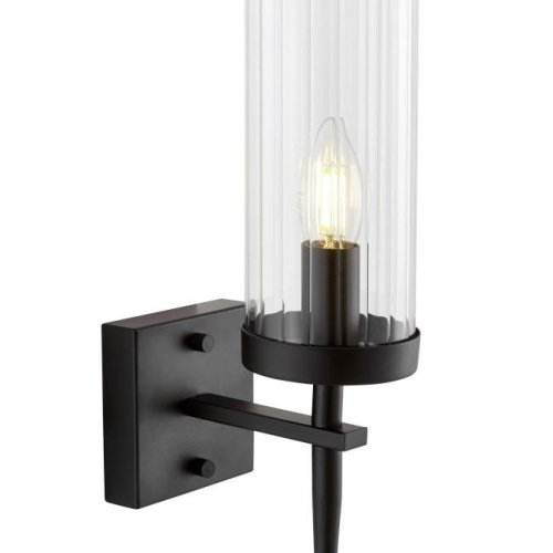 Настенное бра Lumina Deco Moratti LDW 8022-1 BK+PR