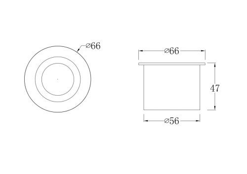 Уличный встраиваемый Maytoni Limo O037-L3W3K