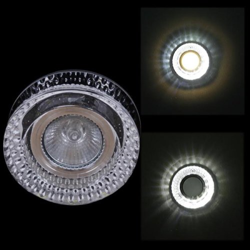Встраиваемый светильник Reluce 71090-9.0-001D MR16 +LED3W BK