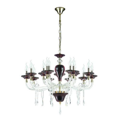 3928/15 Подвесная хрустальная люстра Amarone Odeon Light 3928/15