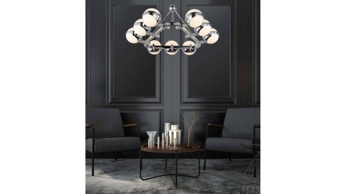 LDP 6038-9 CHR Потолочная люстра Lumina Deco Optimus LDP 6038-9 CHR