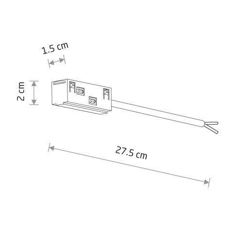 Источник питания для магнитных систем трекового освещения Nowodvorski Lvm 11621