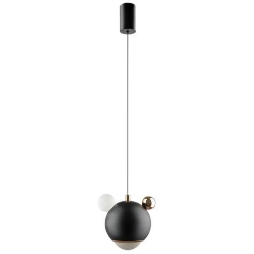 Светильник подвесной Crystal Lux Amigo AMIGO SP LED BLACK
