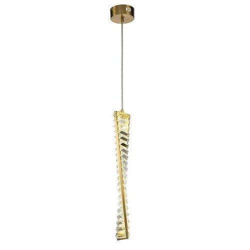 Светильник подвесной Indigo Frizzante 12015/1P Brass V000043L