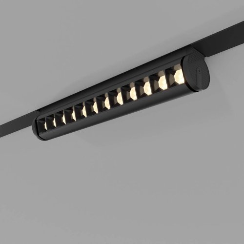 Slim Magnetic Трековый светильник 12W 4200K Alter (чёрный) 85049/01 Трековый светильник Elektrostandard Slim Magnetic Slim Magnetic Трековый светильник 12W 4200K Alter (чёрный) 85049/01