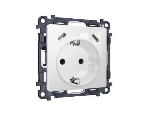 Розетка Ambrella Volt ALFA MA110510