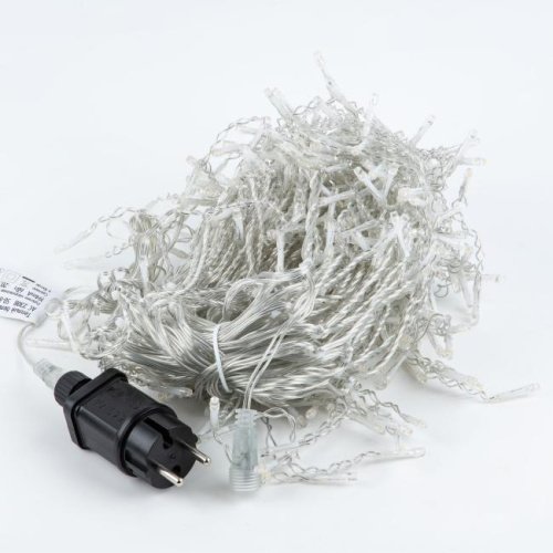 ULD-B10005-480/TTK MULTI IP44 Бахрома светодиодная с эффектом мерцания, 10м Uniel ULD-B10005-480/TTK MULTI IP44