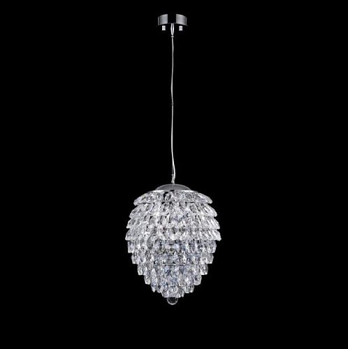 CHARME SP4 CHROME/TRANSPARENT Светильник подвесной Crystal Lux Charme CHARME SP4 CHROME/TRANSPARENT