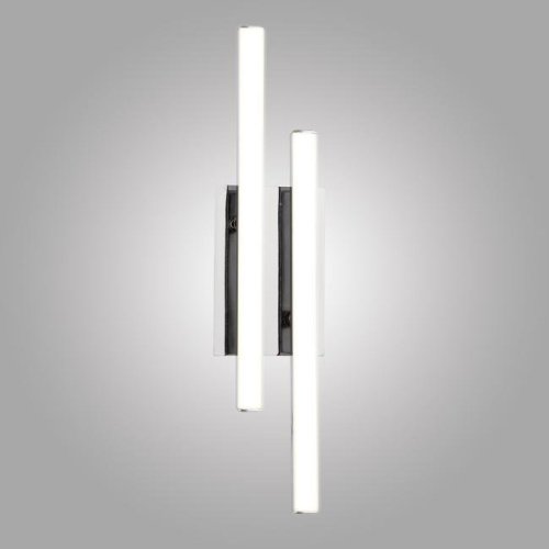 90020/2 хром 10W Настенный светодиодный светильник Eurosvet Hi-tech 90020/2 хром 10W