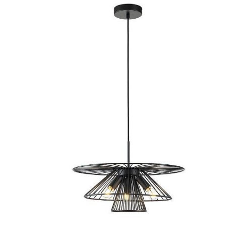 V000287 Светильник подвесной Indigo Strato 10016/3P Black V000287