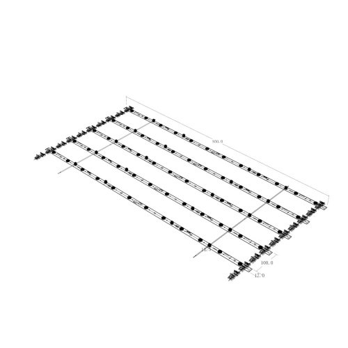 00-00051187 Линейка, SMD2835, 12 LED/м, 12 Вт/м, 24В , IP20, 4000-4500К с коннекторами (кратно 10шт)