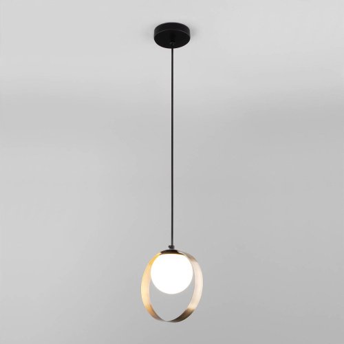 Светильник подвесной Eurosvet Dublin 50205/1 черный/бронза