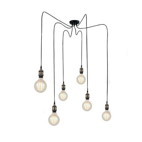 LOFT1162A/6 Светильник в форме паука Spider LOFT1162A/6 Loft It