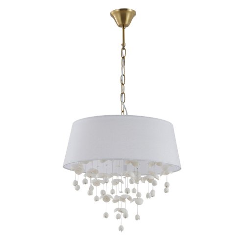 Подвесная люстра Indigo Tenerezza V000558 13029/6P White