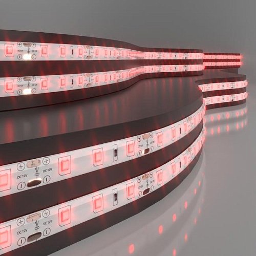 LED лента Elektrostandard Лента 12V Лента светодиодная 60Led 4,8W IP65 красный (2835 12V 60Led 4,8W IP65) a040998