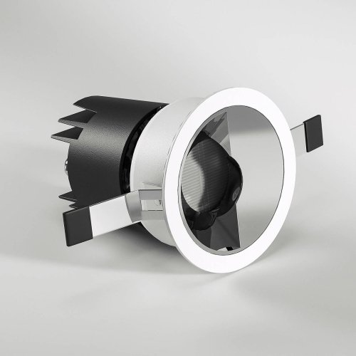 Встраиваемый светильник Elektrostandard Inline 25090/LED 10W 3000K белый/хром