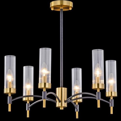 Потолочная люстра ILLUMICO IL5177-6PLS-29 BRASS TUBO